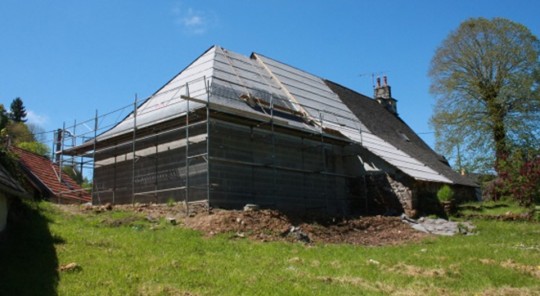 Rénovation et extension d’une maison de famille à Mauriac dans le Cantal